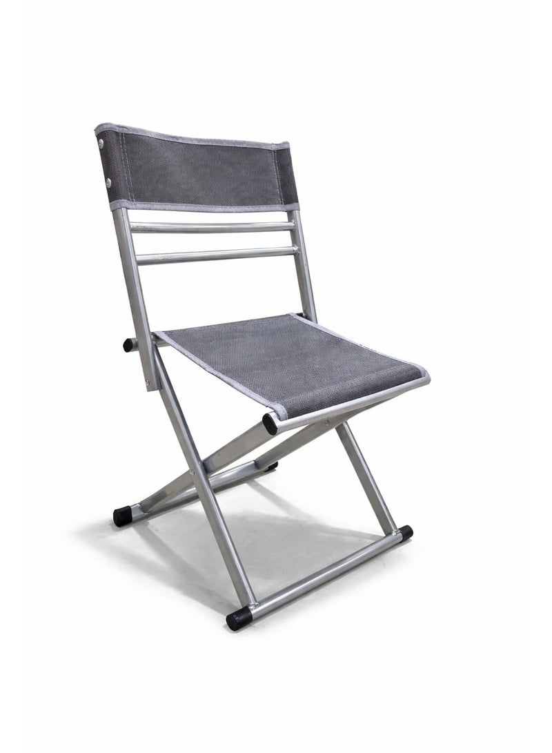 Earss Compact Folding Chair with Reinforced Steel Frame – Portable Lightweight Seating with Durable Woven Fabric for Indoor & Outdoor Use - Image 1